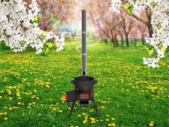 Печь для казана на 12 литров: Берель 400 NEW