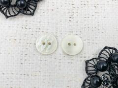Пуговицы, d 1,8 см, 2 прокола, айвори
