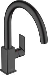 Смеситель для кухни, черный Hansgrohe Vernis Shape M35 71871670