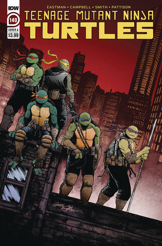 Teenage Mutant Ninja Turtles Vol 5 #140 (Cover A) (с автографом Gavin Smith)