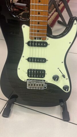 EART NK-C3 Trans Black электрогитара, цвет черный