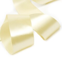 Лента атласная 20 мм. шампань. Длина 27.4м