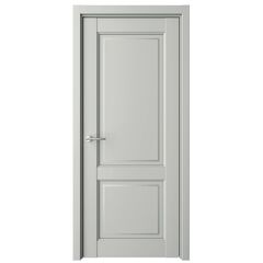 Купить Межкомнатная дверь экошпон винил Эрмитаж 4 платина глухая