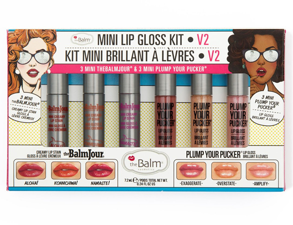 Набор блесков The Balm Mini Lip Gloss Kit Vol.2