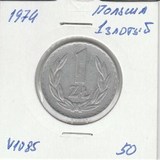 V1085 1974 Польша 1 злотый