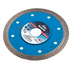 Диск алмазный 125х22,2мм тонкий сплошной Jaguar мокрая резка Gross