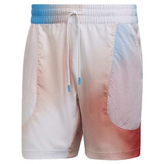 Шорты теннисные Adidas Melbourne Print Shorts M - white/vivid red/sky rush