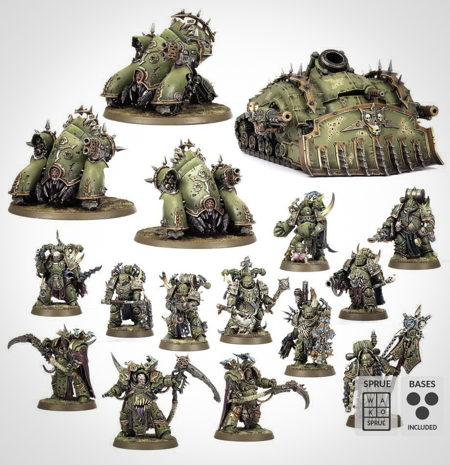 [Wako-Box] Death Guard: Plaguefester Warband