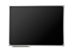 Одноэлементная магнитная полимерная школьная доска 1200х900 чёрная