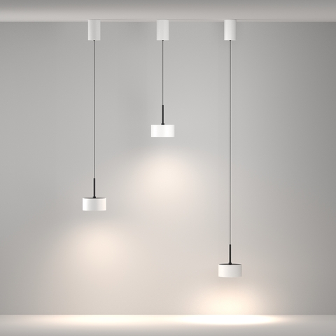 Подвесной светодиодный светильник Maytoni Glare P102PL-12W4K-W