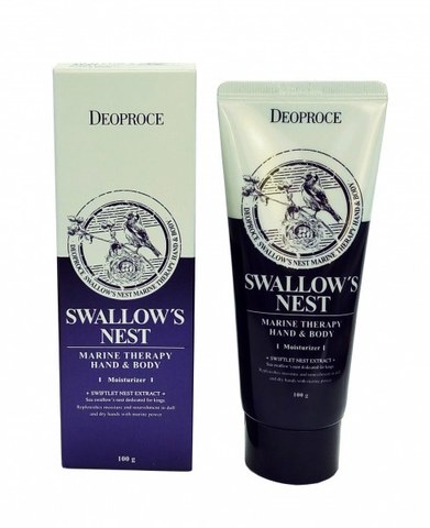 Deoproce Hand&Body - Swallow'S Nest Крем для тела и рук с экстрактом ласточкиного гнезда