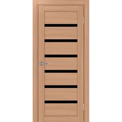 Купить Межкомнатная дверь экошпон Турин 507.12 ясень тёмный остеклённая