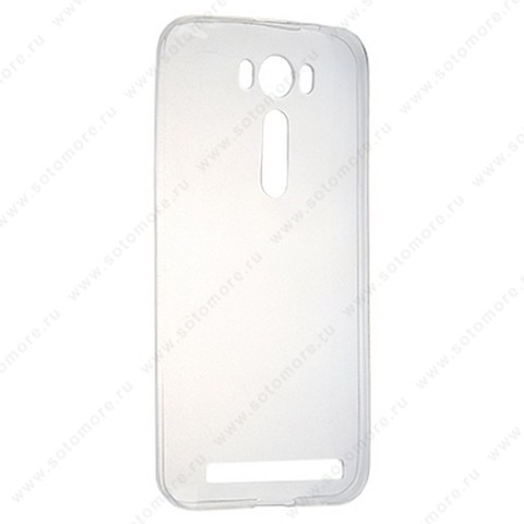 Накладка силиконовая ультра-тонкая для Asus ZenFone 2 Laser ze500kl прозрачная