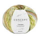 Katia Taika Sockenwolle – 150g, 75% Merino Superwash, 25% Polyamid, Farbe 104 Rose-camel-ocker