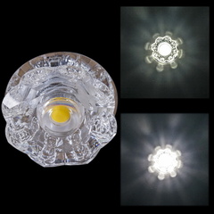 Встраиваемый светильник со светодиодной подсветкой Reluce09127-9.0-001T LED COB10W CR