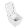 BelBagno BB3103CHR/SC/BB002-80/BB014-SR-BIANCO Унитаз подвесной с сиденьем BelBagno DUE BB3103CHR/SC с сиденьем дюропласт с системой Soft Close BB3103CHR/SC