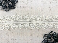 Кружево плетёное, ш. 3 см, айвори