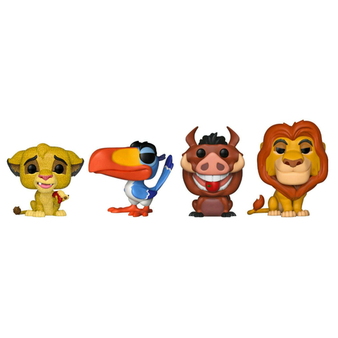 Набор фигурок Funko POP! Disney Lion King (Glitter Exc) (4 Pack)