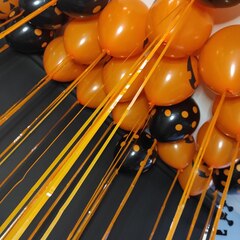 Шар в тематике Хэллоуина дождь