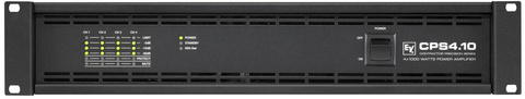 Electro-Voice CPS4.10 усилитель, 4 канала x 1000 Вт @ 2 Ом / 4 Ом, 70/100В, 500 Вт @ 8 Ом, класс D