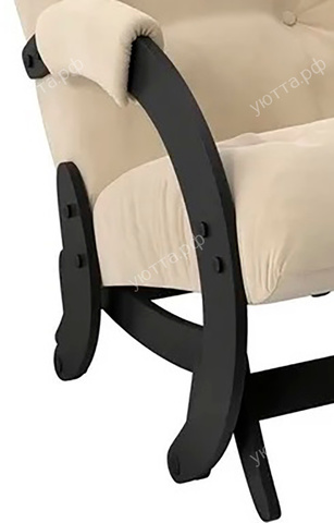 Кресло-качалка глайдер Модель 68, verona vanilla, венге - купить 2