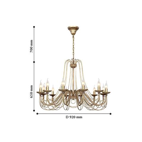 Люстра подвесная F-Promo Chateau 2163-12P