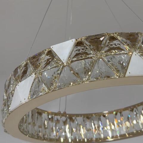 Подвесная светодиодная люстра Modelux ML.6982.600P GD