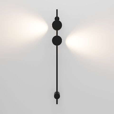 Настенный светодиодный светильник Elektrostandard Illume 40154/LED 3000K черный