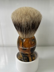 Помазок для бритья Shavemac 2-Band Silvertip Fan 24/52 Gold Rush