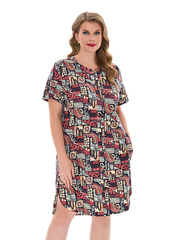 4630 Туника на пуговицах