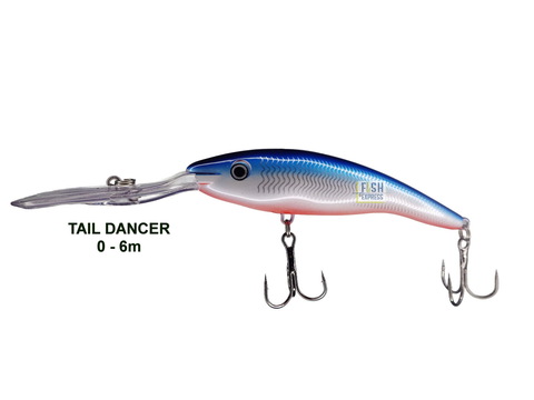 Воблер DEEP TAIL DANCER 9см 13гр. 0-6м #01 (реплика)