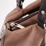 Сумка Саломея 607 македония миндаль + шоколад