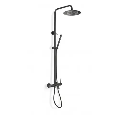 Milacio Ultra 151 MCU.151.MB Система для душа, чёрный матовый