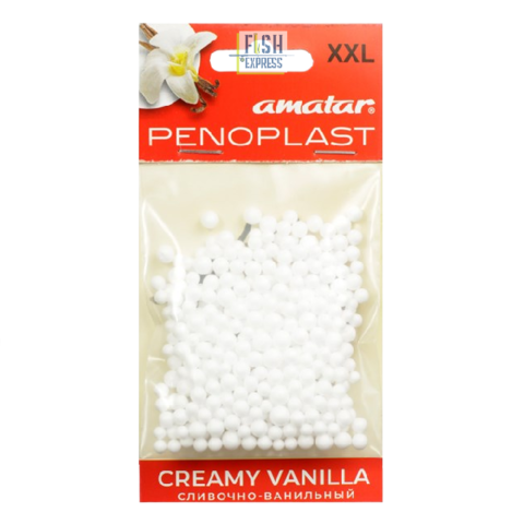 Приманка Amatar PENOPLAST - XXL Сливочно-ванильный 20 шт/уп/продажа от 20 шт.