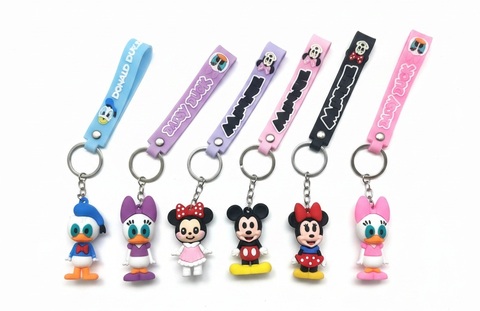 Брелок Микки, 6 видов, в уп 12шт. цена за шт.