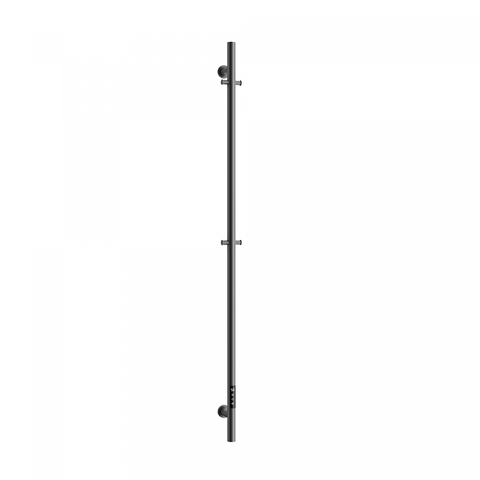 Sancos Этна (Etna) SC13001GG Полотенцесушитель электрический 150x3 I-образный вороненая сталь, вакуумное напыление (PVD покрытие)