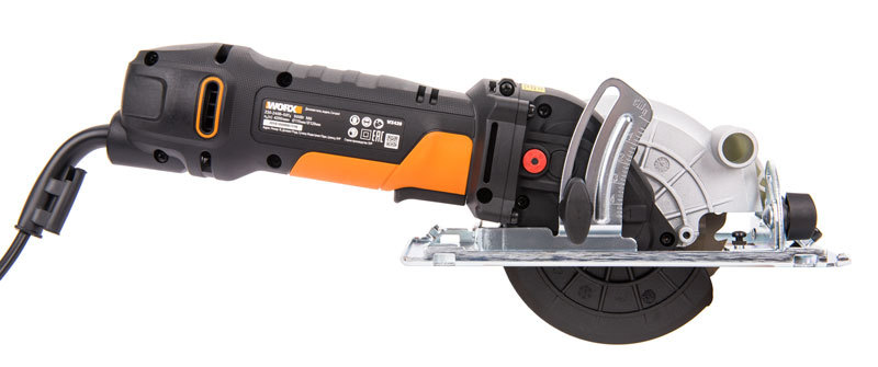 Дисковая пила компактная WORX WX439, 480 Вт, 120 мм, кейс