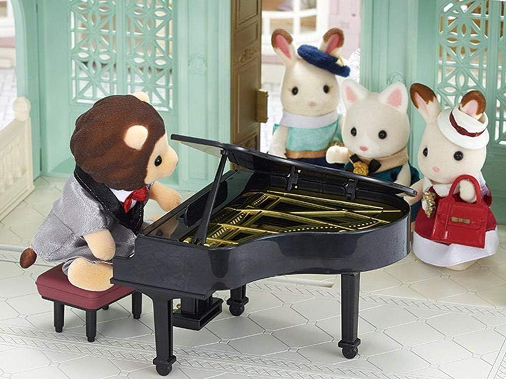 Игровой набор Sylvanian Families Grand Piano Concert Set - Львенок-музыкант  с роялем - Сильвания Фэмили 6011 купить в Москве | Доставка по России.