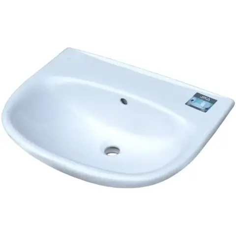 Jika 8.1039.2.000.109.9 ZETA раковина 600x470, без отверстия под смеситель, белый