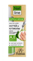 Floresan NAIL LINE Масло косметическое для ногтей и кутикулы с витаминами А и Е 30мл