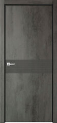 Межкомнатная дверь Севилья 20 / Цвет Бетон темный / Двери Верда