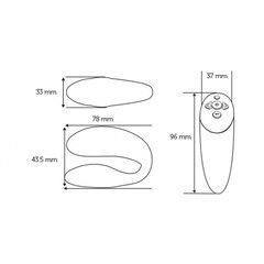 WE-VIBE Chorus Вибратор для пар (фиолетовый)