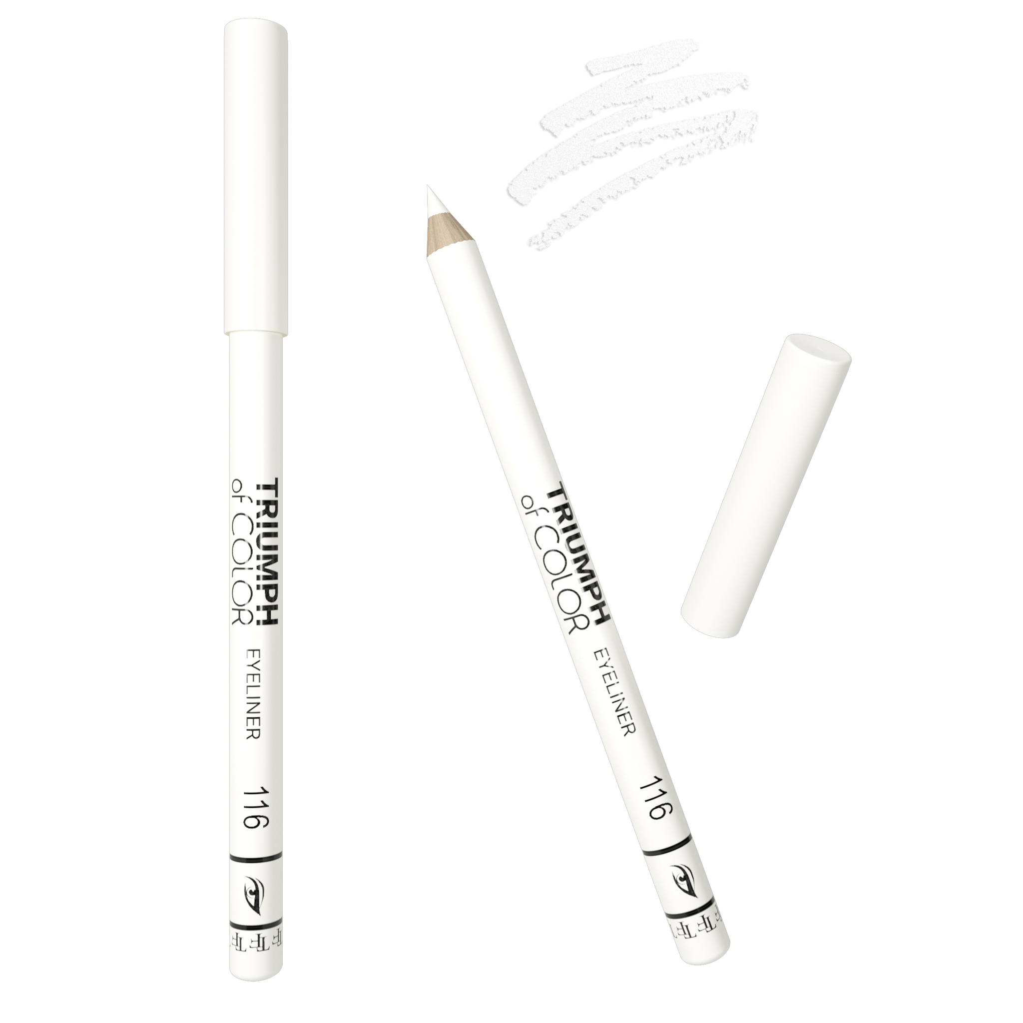 TF Карандаш для глаз COLOR EYELINER тон 116 "pearl white/перламутровый белый CW-212