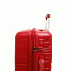 Чемодан полипропилен MIRONPAN Ярко-красный (XL) 78х52х33(+3)см/4,4 кг/120 л1