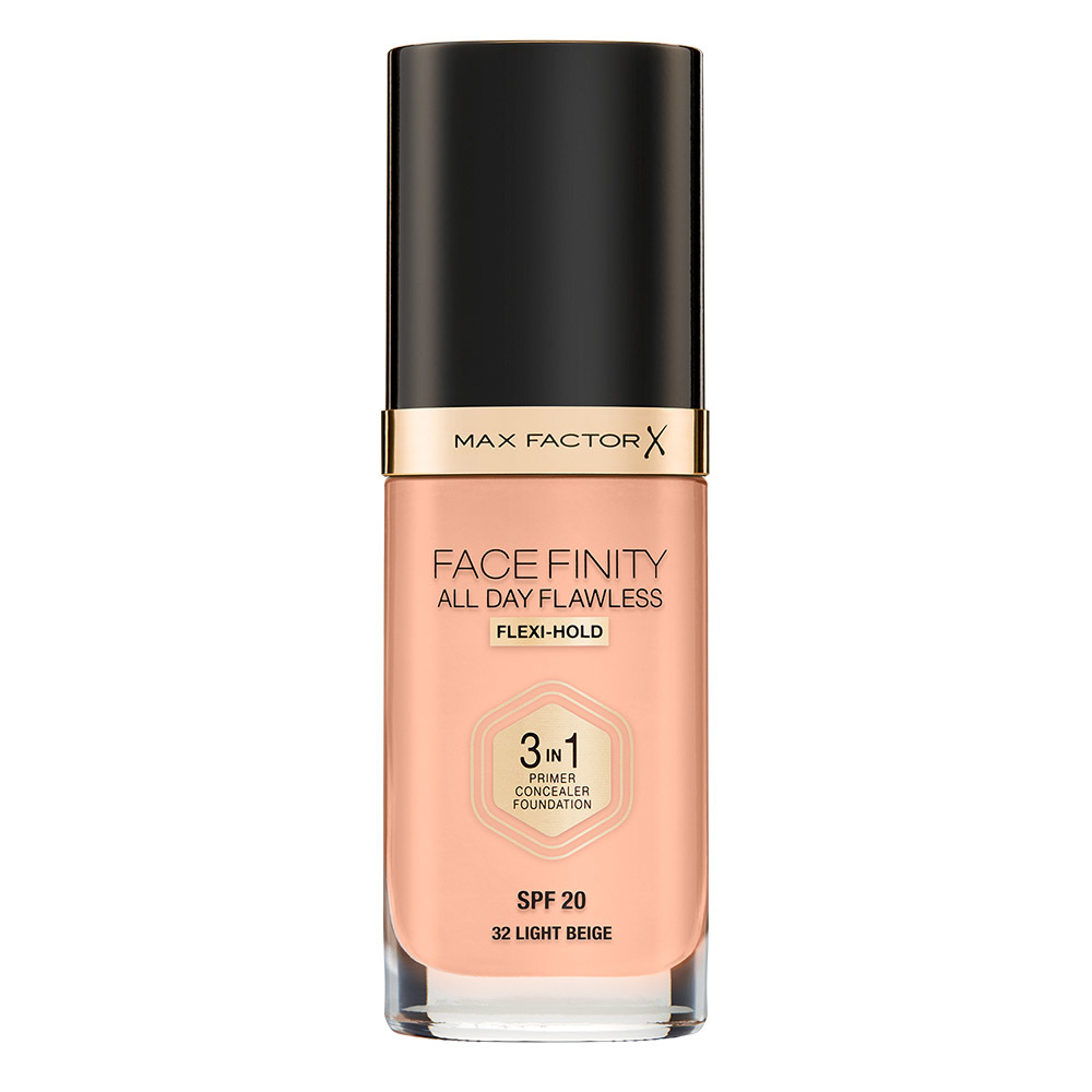 Тональная основа Facefinity All Day Flawless 3в1