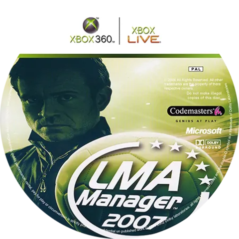 LMA Manager 2007 [Xbox 360]