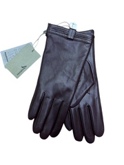 Перчатки.Женские.Кожаные.Люкс качества. Подклад: трикотаж-шерсть.5 шт в упаковке.