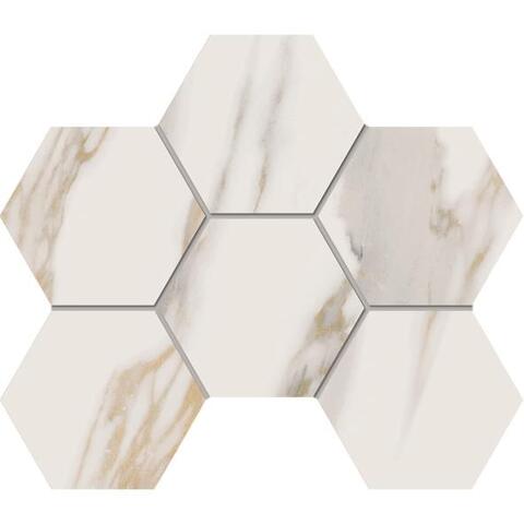 Estima Miramare White Hexagon 25x28.5
