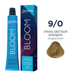 Крем-краска для волос Harizma Bloom 9/0, очень светлый блондин натуральный, 100 мл (h30900)