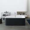 Duravit Happy D.2 Plus Ванна акриловая 1800х800мм, отдельностоящая, бесшовная панель,  цвет: graphite supermatt 700453800000000